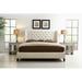 Bernhardt Maxime Tufted Low Profile Standard Bed Upholstered/Linen in Brown/White | 57.5 H x 69 W x 94.25 D in | Wayfair K1247