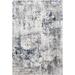 Gray 114 x 79 x 0.3 in Area Rug - 17 Stories Jacksonport Abstract Charcoal/Light Area Rug Polyester | 114 H x 79 W x 0.3 D in | Wayfair