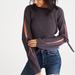 American Eagle Outfitters Sweaters | American Eagle Open Tie Sleeve Sweater | Color: Purple | Size: Xs