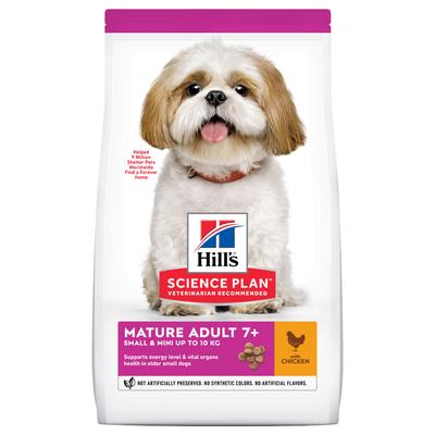 6 kg Mature Adult 7+ Small & Mini mit Huhn Hill's Science Plan Mature Hundefutter trocken