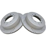 2008-2011, 2013-2021 Lexus LX570 Rear Brake Rotor Set - TRQ