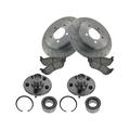 2002-2005 Mercury Mountaineer Rear Brake Pad and Rotor and Wheel Bearing Kit - DIY Solutions