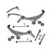 2009-2015 Honda Pilot Front Control Arm Sway Bar Link Tie Rod Kit - TRQ PSA59727