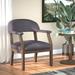 Winston Porter 24" W Linen Seat Waiting Room Chair w/ Wood Frame Wood in Brown | 31 H x 24 W x 26 D in | Wayfair 61F53F6C502F4A3C8DEF677A50BAA54F