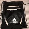 Adidas Bags | Adidas String Backpack | Color: Black | Size: Os