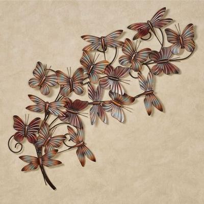 Butterfly Breeze Wall Art Sculpture Multi Earth , ...