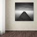 Williston Forge Edge of Reality by Dave MacVicar - Photograph Print on Canvas in Black/White | 14 H x 14 W x 2 D in | Wayfair ALI0829-C1414GG