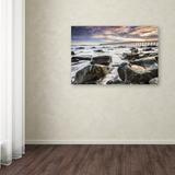 Breakwater Bay 'Goleta Shores' Photographic Print on Wrapped Canvas Canvas | 16 H x 24 W x 2 D in | Wayfair ALI0776-C1624GG