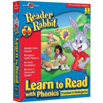 The Learning Company Reader Rabbit Learn to Read with Phonics Preschool & Kindergarten For PC Mac