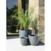 Latitude Run® Kante 3 Piece 18", 14", & 10"W Concrete Round Planters, Outdoor Indoor Modern Planter Pots, Lightweight, Weather Resistant | Wayfair