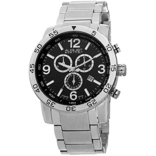 black-dial-base-metal-watch---black---august-steiner-watches/