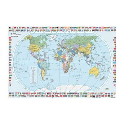 Schreibunterlage »Weltkarte 4671000« mehrfarbig, Veloflex