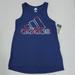 Adidas Shirts & Tops | Adidas Racer Back Tank | Color: Blue/Red | Size: Various