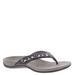 Vionic Lucia Snake - Womens 6 Grey Sandal W