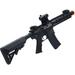 Matrix Sportsline M4 RIS Airsoft AEG Rifle w/G2 Micro-Switch Gearbox M4 RIS 8in Stubby Black Large ST-AEG-274-B-BK