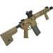 EMG Sharps Bros Warthog Licensed Full Metal Advanced M4 Airsoft AEG Rifle 10in SBR Tan Large M4-SB-WH-M-DE