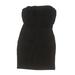 Ruby Rox Cocktail Dress - Sheath: Black Print Dresses - Women's Size 1