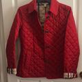 Burberry Jackets & Coats | Burberry Jacket | Color: Red | Size: S