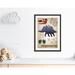 Casa Fine Arts Juvenile 'Dinosaurs-02' Wall Decal Paper | 36.5 H x 26.5 W x 0.625 D in | Wayfair 22809-01