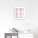 Casa Fine Arts Juvenile 'Unique Plaid' Wall Decal Paper | 25.5 H x 21.5 W x 1.1875 D in | Wayfair 22942-01