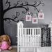 Harriet Bee Corner Tree Wall Decal Vinyl in Black | 96 H x 92 W in | Wayfair A2707BCBC0F841C489C5BFF750E52F74