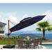 Latitude Run® Brimley 12' Cantilever Umbrella Metal in Blue/Navy | 108 H in | Wayfair 240551DF9E704AEEB8F95857927668AB