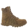 Reebok Work Trailgrip Tactical 8" Side Zip - Mens 12 Brown Boot W