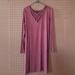 American Eagle Outfitters Dresses | Ae | Strappy Criss Cross Swing Dress | Color: Pink/Purple | Size: L