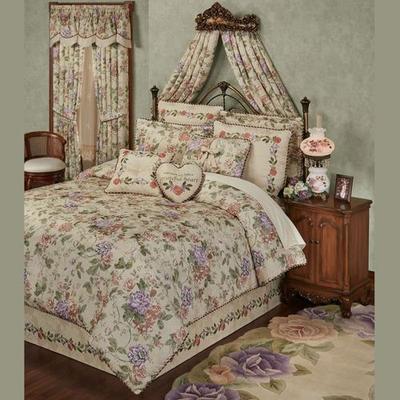 Meadow Floral Comforter Set Champagne, Full / Double, Champagne