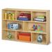 Jonti-Craft Young Time® 8 Compartment Shelving Unit Wood in Brown | 31.5 H x 48 W x 12 D in | Wayfair 7020YT