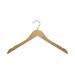 Rebrilliant Fridley Wood Non-Slip Standard Hanger for Dress/Shirt/Sweater Wood in Brown | 9 H x 17 W in | Wayfair 15CD9D65B5D5434DB53ACFDC88CE2697