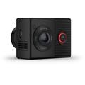 Garmin Dash Cam Tandem mit 2 x 180° Linsen für Rundumaufnahmen, Frontlinse mit 1440p, ultrakompakt, automatische Unfallerkennung, Nachtsicht mit 720p, GPS, WLAN, inkl. Speicherkarte, Sprachsteuerung