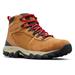 Columbia Newton Ridge Plus II Suede Waterproof Hiking Boots, Elk/Mountain Red SKU - 360052