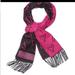 Victoria's Secret Accessories | New Victoria's Secret Winter Scart Hearts | Color: Black/Pink | Size: Os