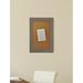 Lark Manor™ Linlin Wall Mounted Bulletin Board Wood/Cork in Brown | 29 H x 17 W in | Wayfair C81/12-24