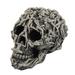 The Holiday Aisle® Flaxville Erotica Skull Morphing Women Body Skull Collectible Sculpture Resin in Black/White | 8 H x 8 W x 8 D in | Wayfair