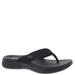 Skechers Performance On The Go 600-Sunny - Womens 10 Black Sandal Medium