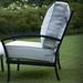 Canora Grey Millom Deep Seating Outdoor Chair w/ Cushion Metal in Black | 34 H x 29.25 W x 35 D in | Wayfair D61B34F4ED86479E963CE0C7BC6FCCAF