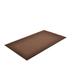 Winston Porter Mesirow Non-Slip Indoor Door Mat Synthetics in White/Brown | Rectangle 3' x 10' | Wayfair 141S0310BR