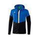 Erima Kinder Squad Trainings Jacke, New Royal/Schwarz/Weiß, 164