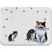 East Urban Home Amish Cats Whiskers Cutting Board Glass | 14 W in | Wayfair TT00272