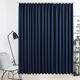 vidaXL Blackout Curtain with Hooks Blue 290x245 cm