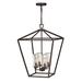 Hinkley Lighting Alford Place 24 Inch Tall 4 Light Outdoor Hanging Lantern - 2567OZ-LL