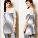 Anthropologie Tops | Anthropologie Postmark Navy Striped W/ Lace Dress | Color: Blue/White | Size: M