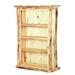 Millwood Pines Ledezma 60" H x 40" W Solid Wood Standard Bookcase Wood in Yellow | 60 H x 40 W x 16 D in | Wayfair 7ED09DFC8130479C8F86CD1EDCC09EC6