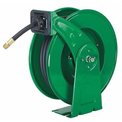 SPEEDAIRE 440G24 Spring Return Hose Reel, 1/2 in Hose Diameter, 50 ft Length,