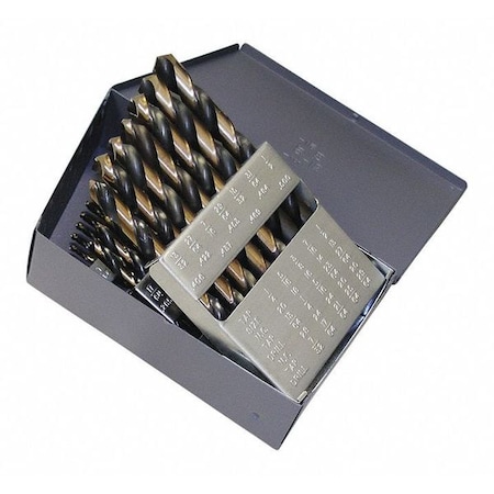 CLE-LINE C18122 29PC 135 Degree Heavy-Duty Jobber Length Drill Set Cle-Line - CLE-LINE