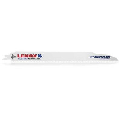 LENOX 20485B106R 12 in x 6 TPI, Reciprocating Saw Blade Set, LENOX, 25 PK