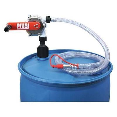 PIUSI F00332A3A Hand Operated Drum Pump,9 ft. 9" Hose L