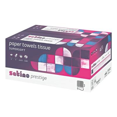 satino prestige Papierhandtücher weiß, 23 cm